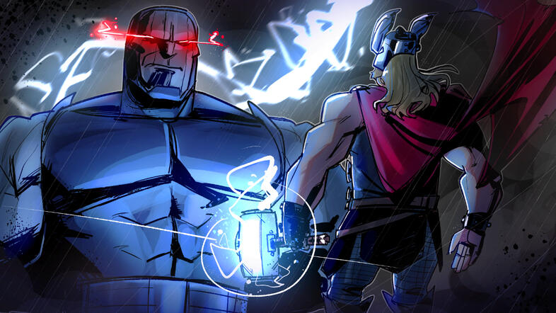 Marvel Heroes vs DC Villains!!